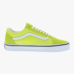 Vans Old Skool Boys Girls Size 2 Yellow Kids Preschool Shoes
